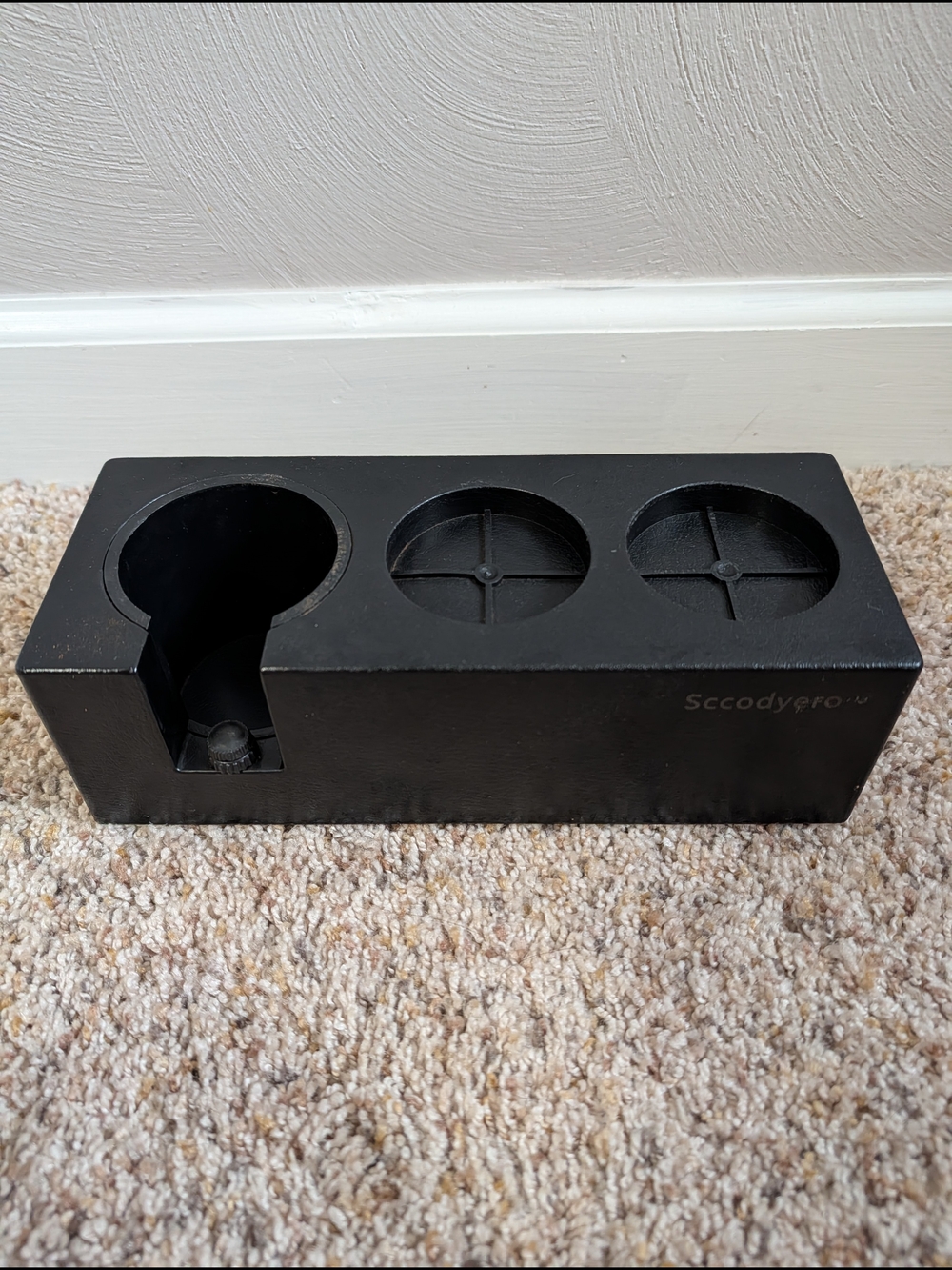 Tamp Station For Espresso Preparation
